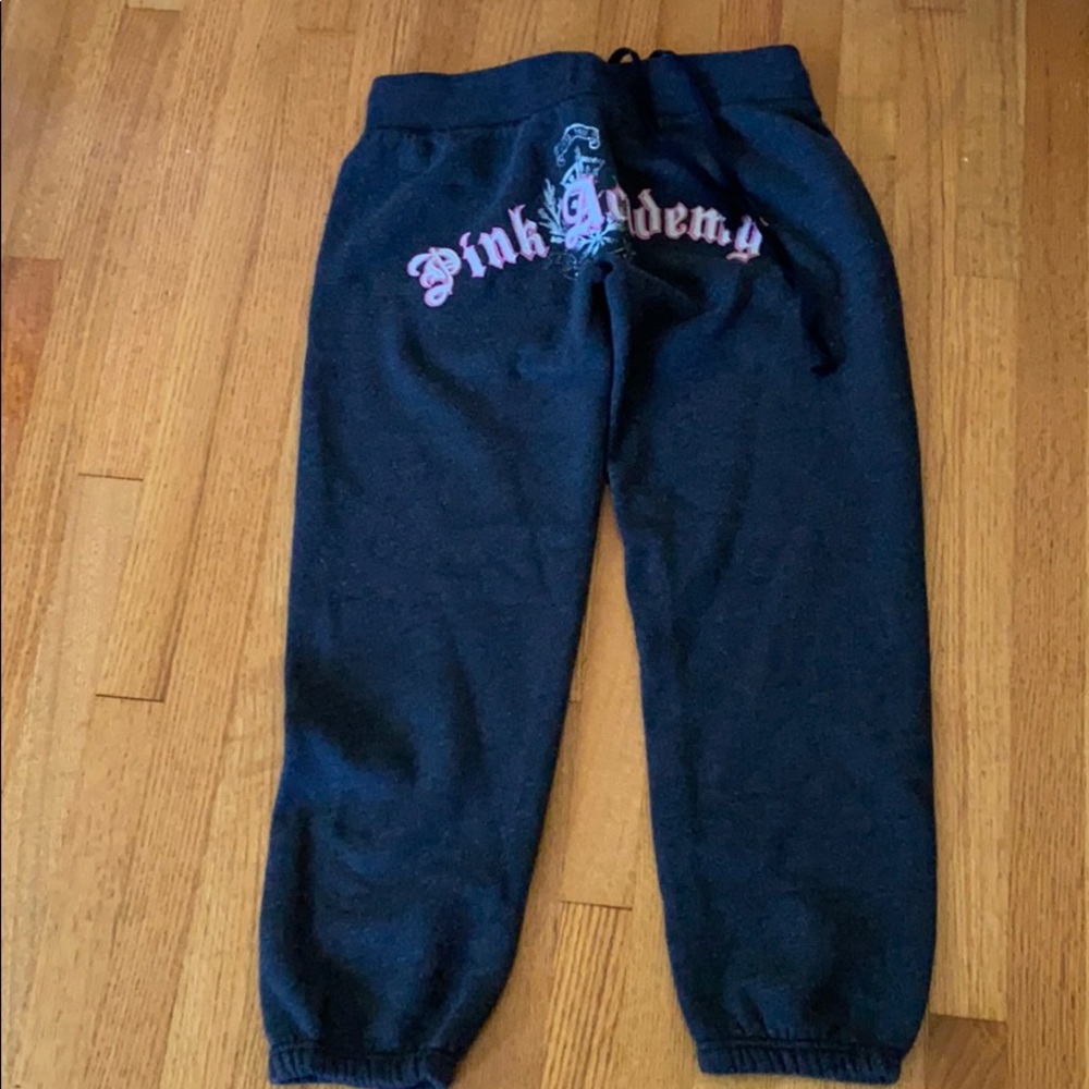 Victoria secret pink dark anthracite sweat pants